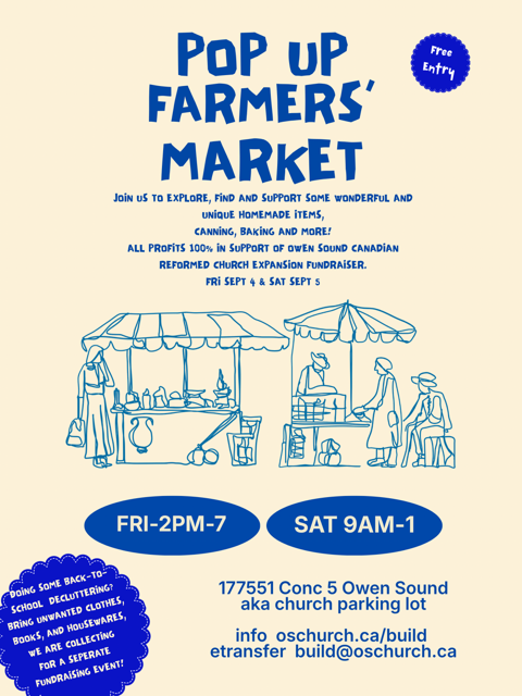 Event image Pop-up Farmer's Market